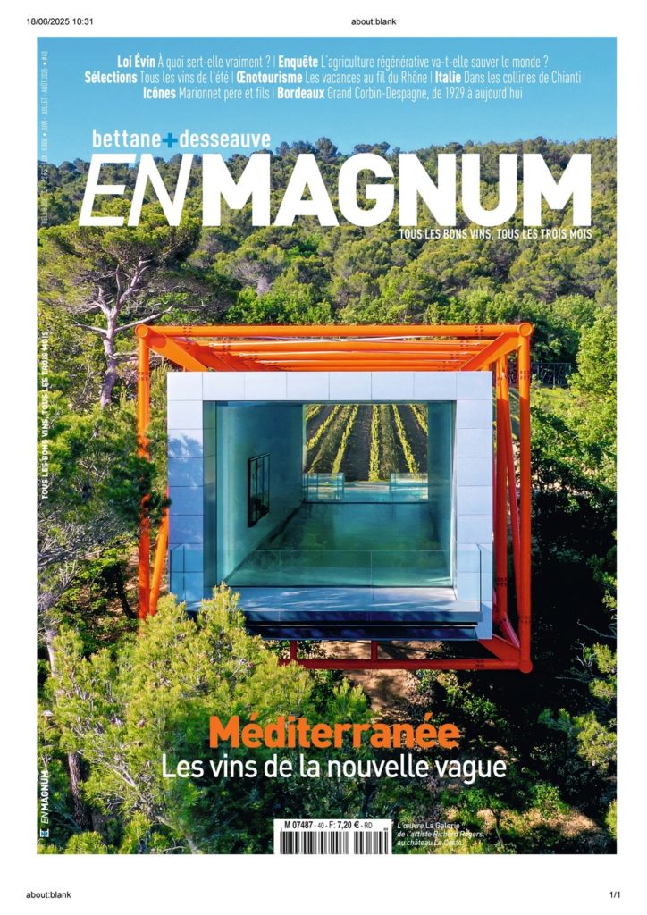 couverture EN MAGNUM JUIN JUILLET AOUT